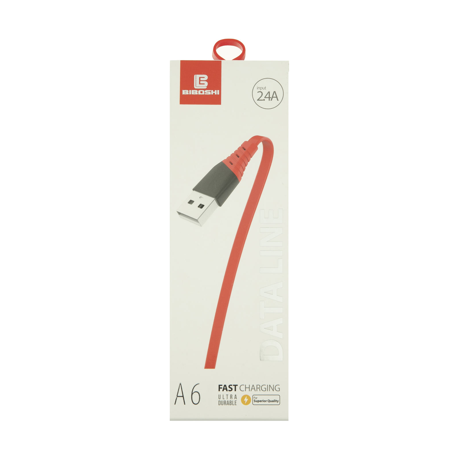 مشخصات، قیمت و خرید کابل تبدیل USB به لایتنینگ بیبوشی مدل A6 طول 1 ...